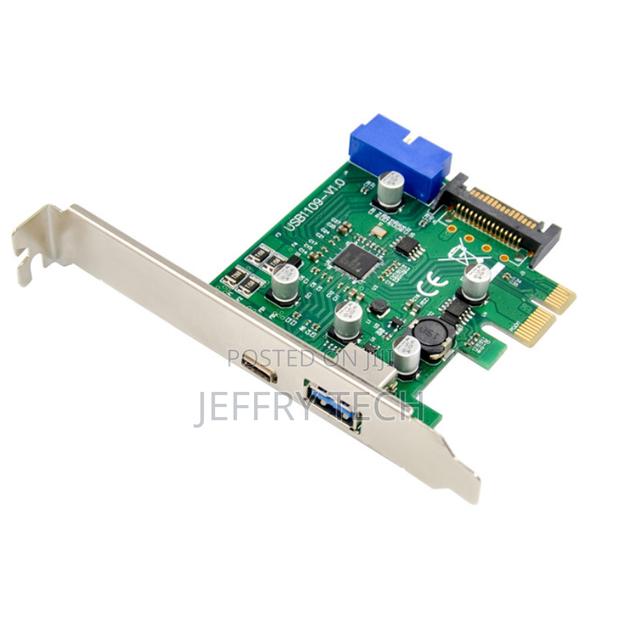 Card Pciex to 1 Type-C + 1 Usb 3.1 Se-U30201a-1c1a - main view