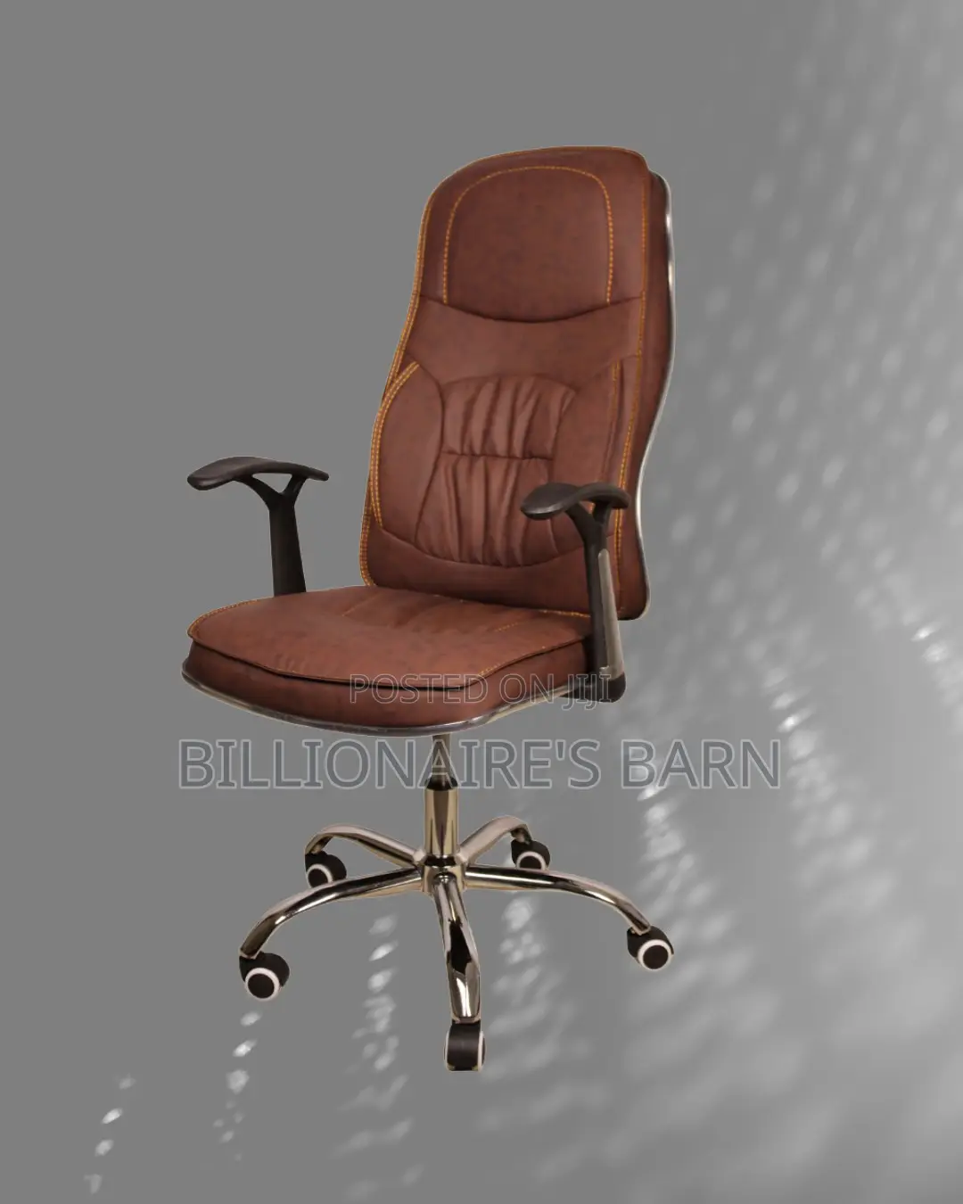 Ergonomic Executive Leather Chair (Heavy-Duty) — Offer Valid This Week