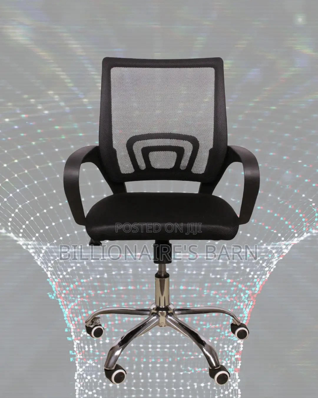 Secretarial Mesh Office Chair (Plush) — Limited Stock