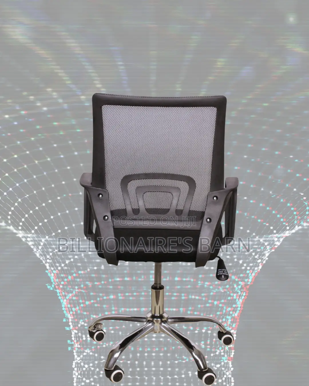 Secretarial Mesh Office Chair (Plush) — Limited Stock