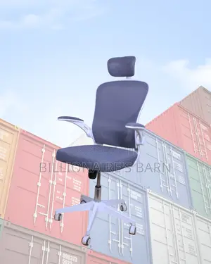 Modern White Ergonomic Office Chair | Scratch-Resistant Finish