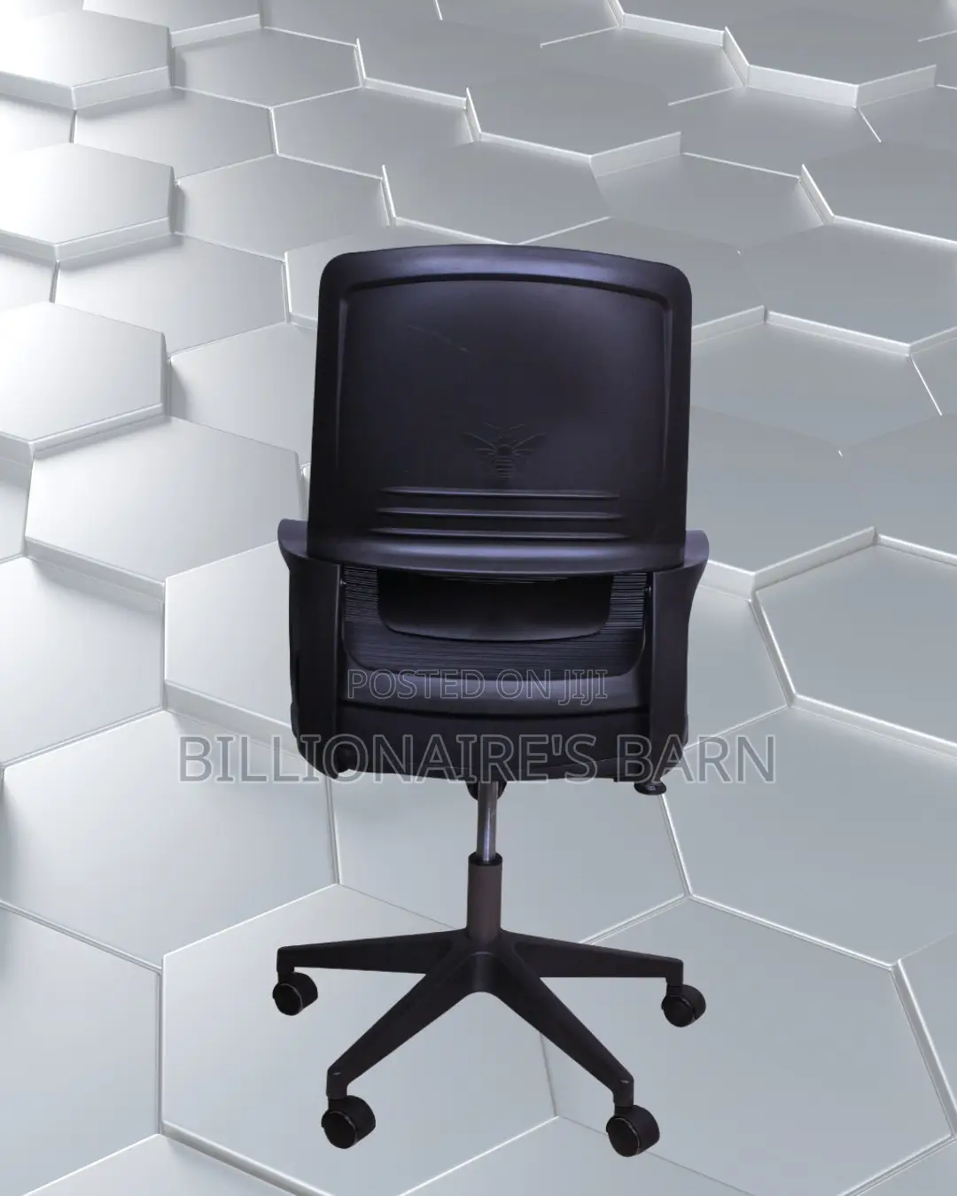 Black Ergonomic Mesh Office Chair | Modern Tilt Lock Mechanism