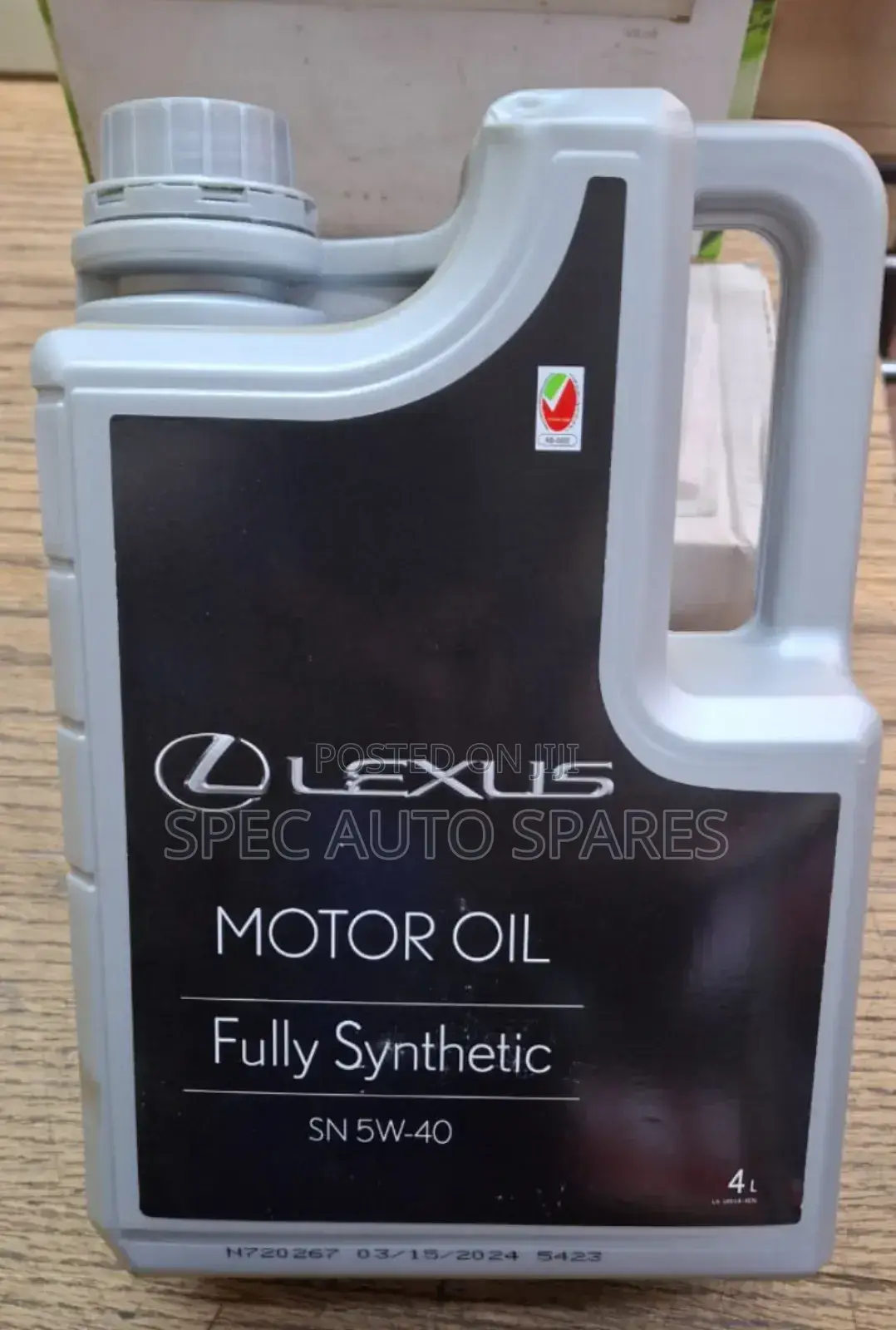 Motor Oil Full Synthetic for Lexus 5w30
