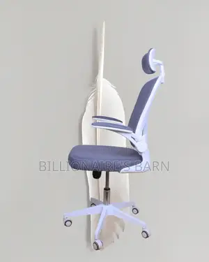 White Ergonomic Office Chair (Quiet-Roll) — Offer Valid This Week