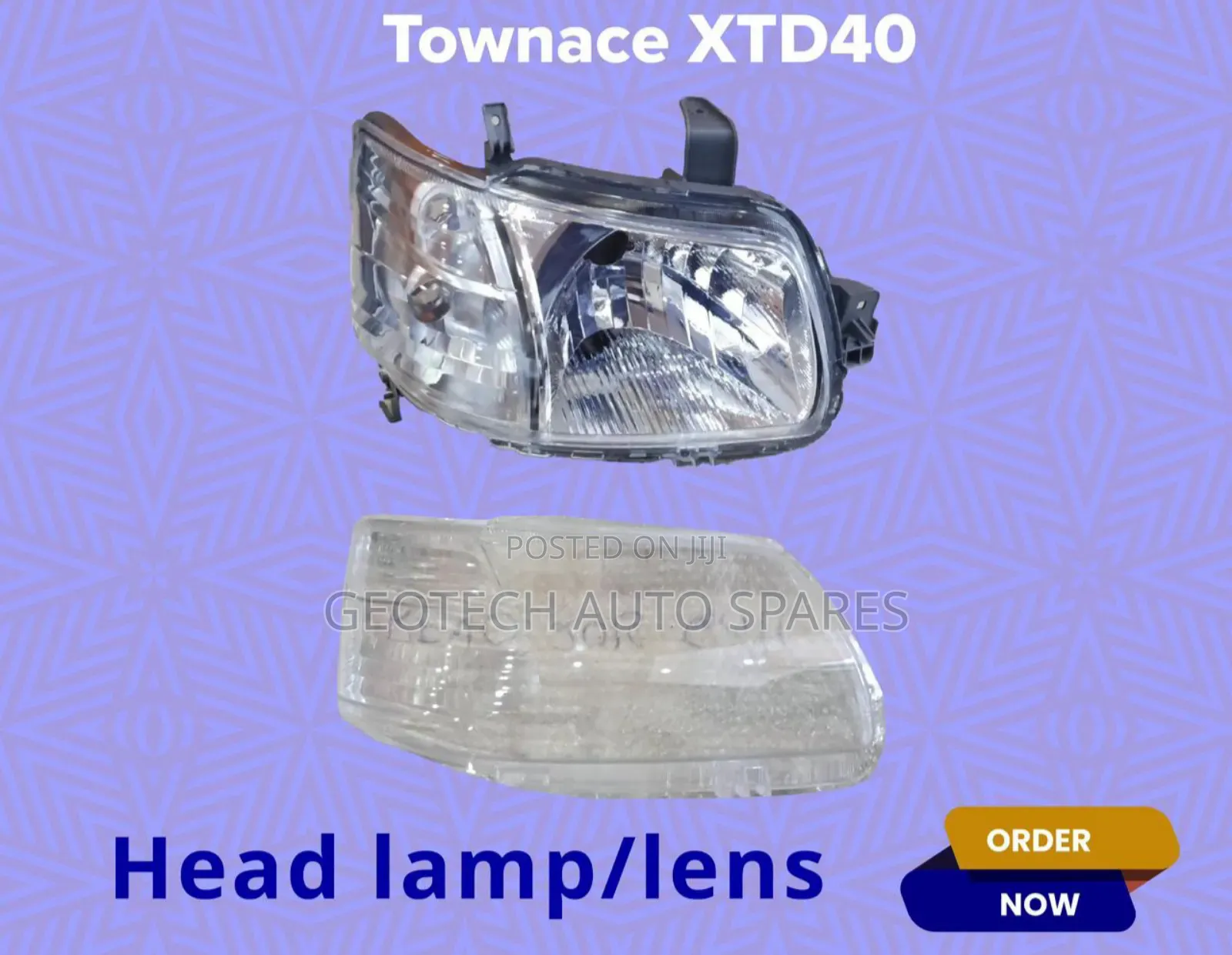 Townace Xtd40 Headlight Lens