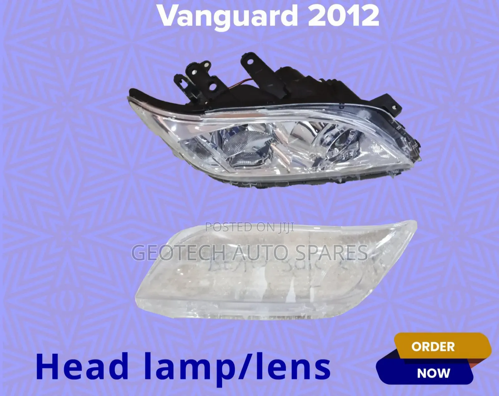 Toyota Vanguard Headlight Lens