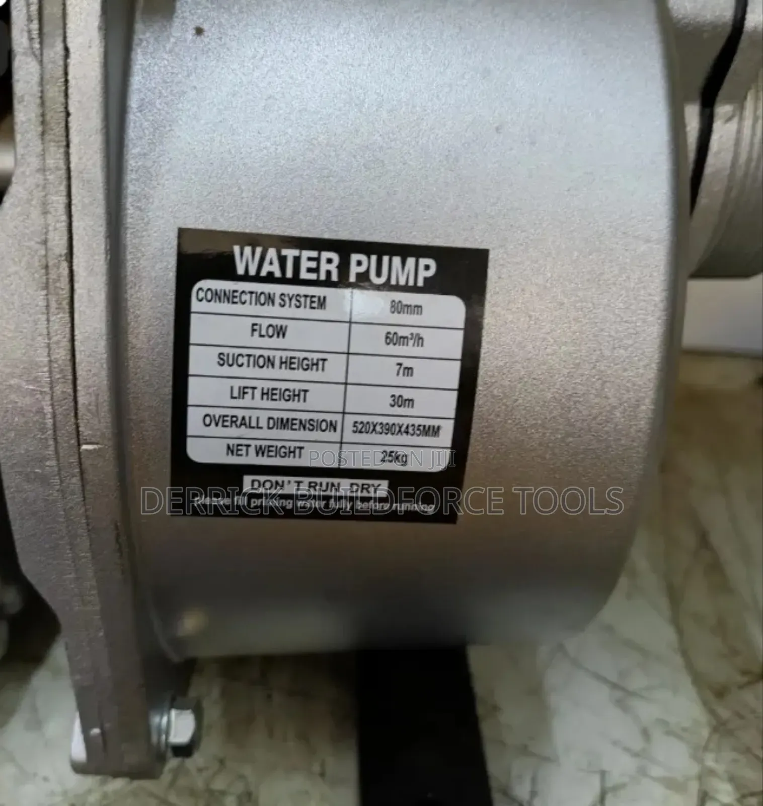 Skygo Germany 7.5hp 3" Water Pump