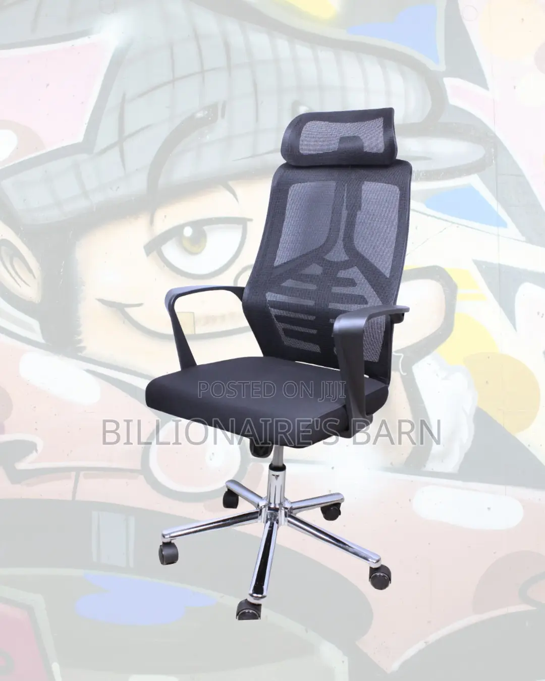 High Back Mesh Office Chair (Modern) — Hot Deal