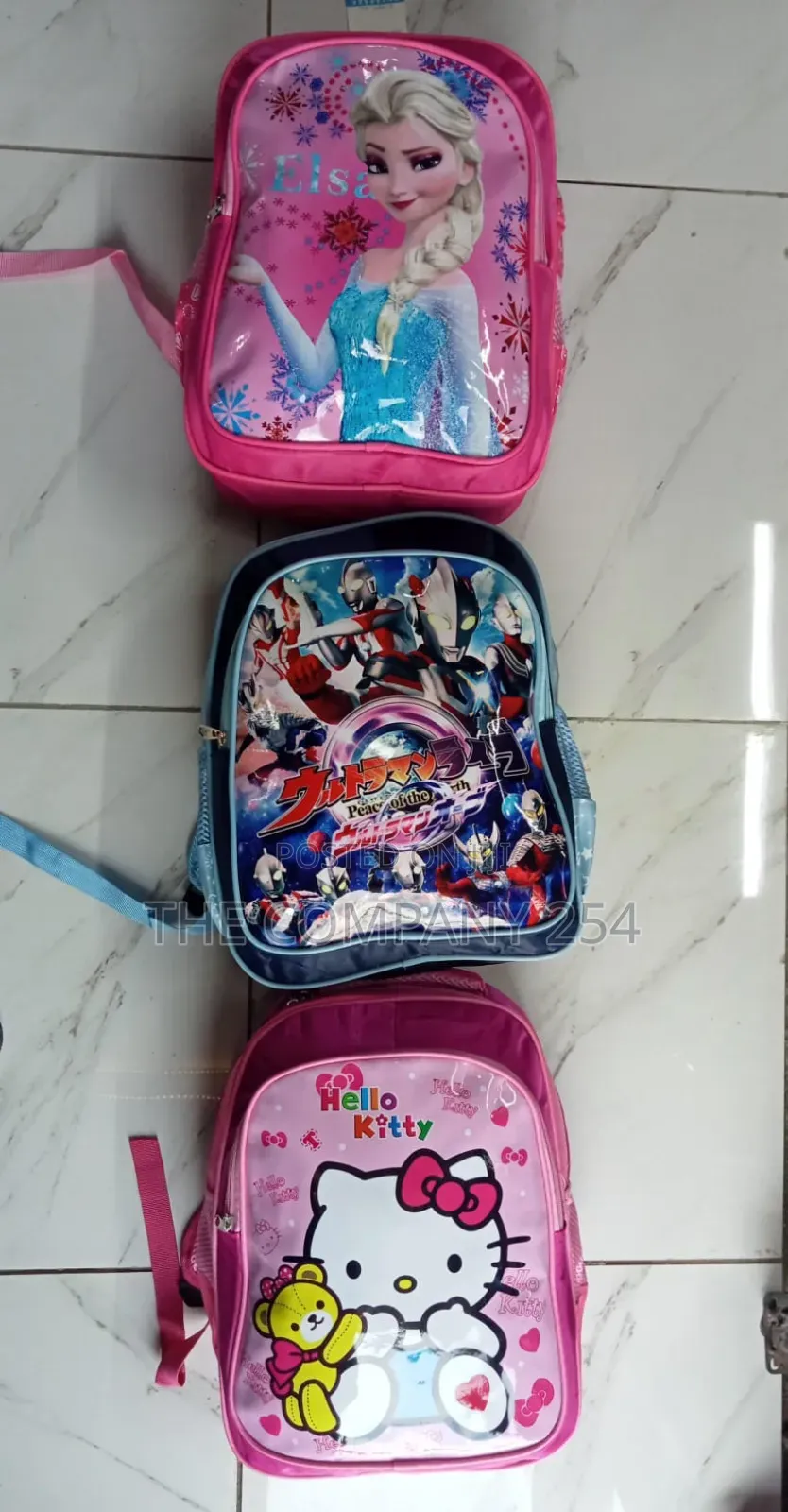 Carton Themed Unisex Medium Sized Kids Back Pack