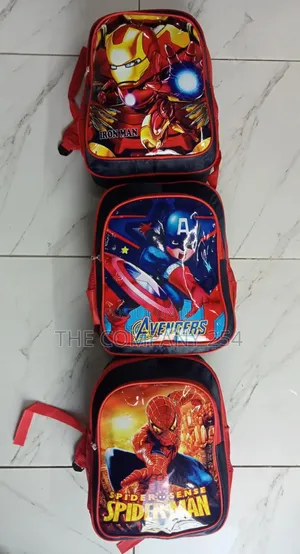 Carton Themed Unisex Medium Sized Kids Back Pack