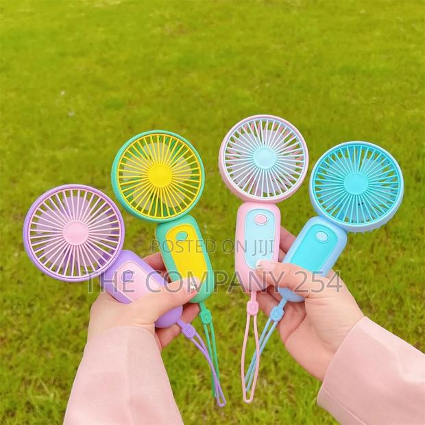 *New Charging Small Handheld Fan Portable With Mini Handheld Fan - thumbnail 3