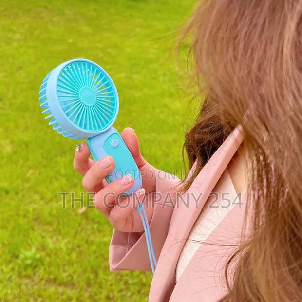 *New Charging Small Handheld Fan Portable With Mini Handheld Fan - thumbnail 5