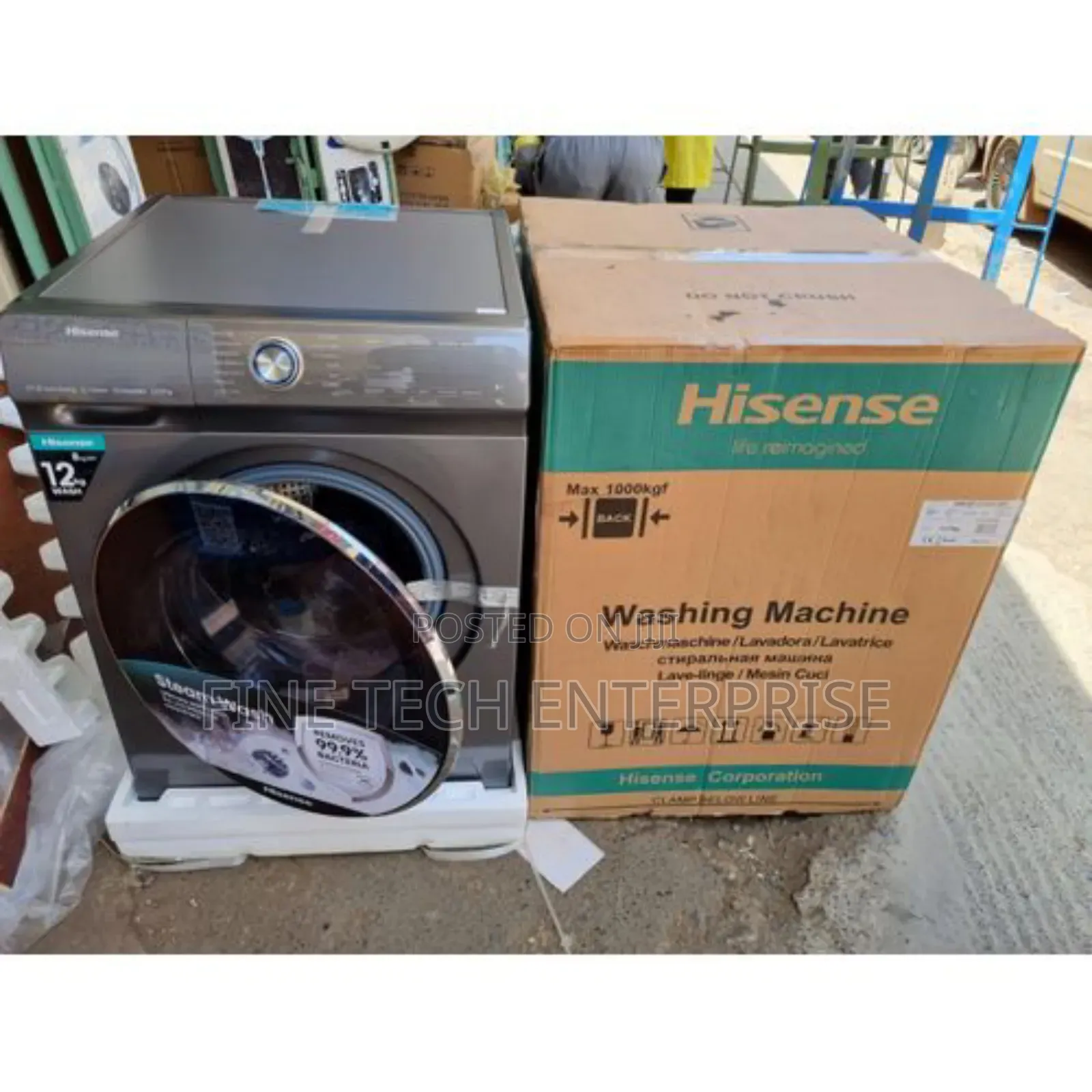 Hisense Front Load Washing Machine Wash and Dry 12 KGS