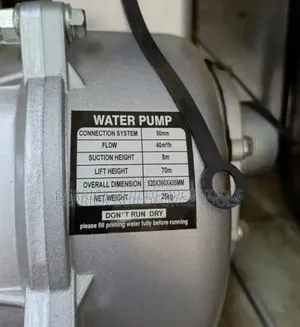 Daichi Japan 7.5hp 2" High Pressure Water Pump