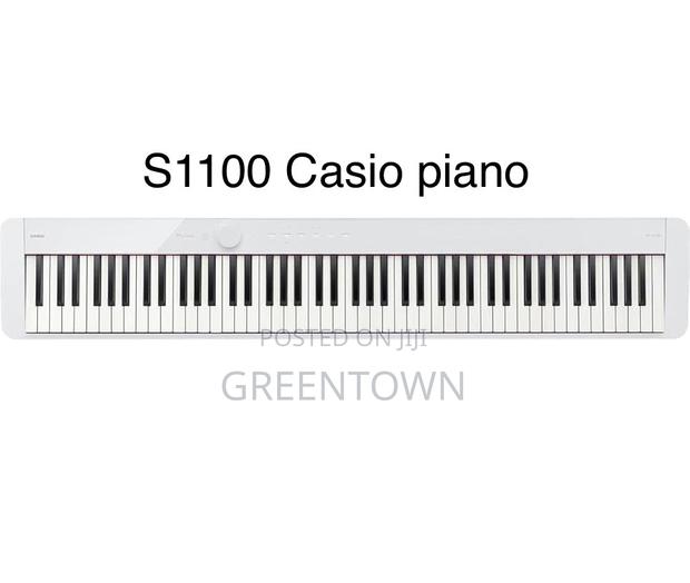 S1100 Casio Electric Piano – White - main view