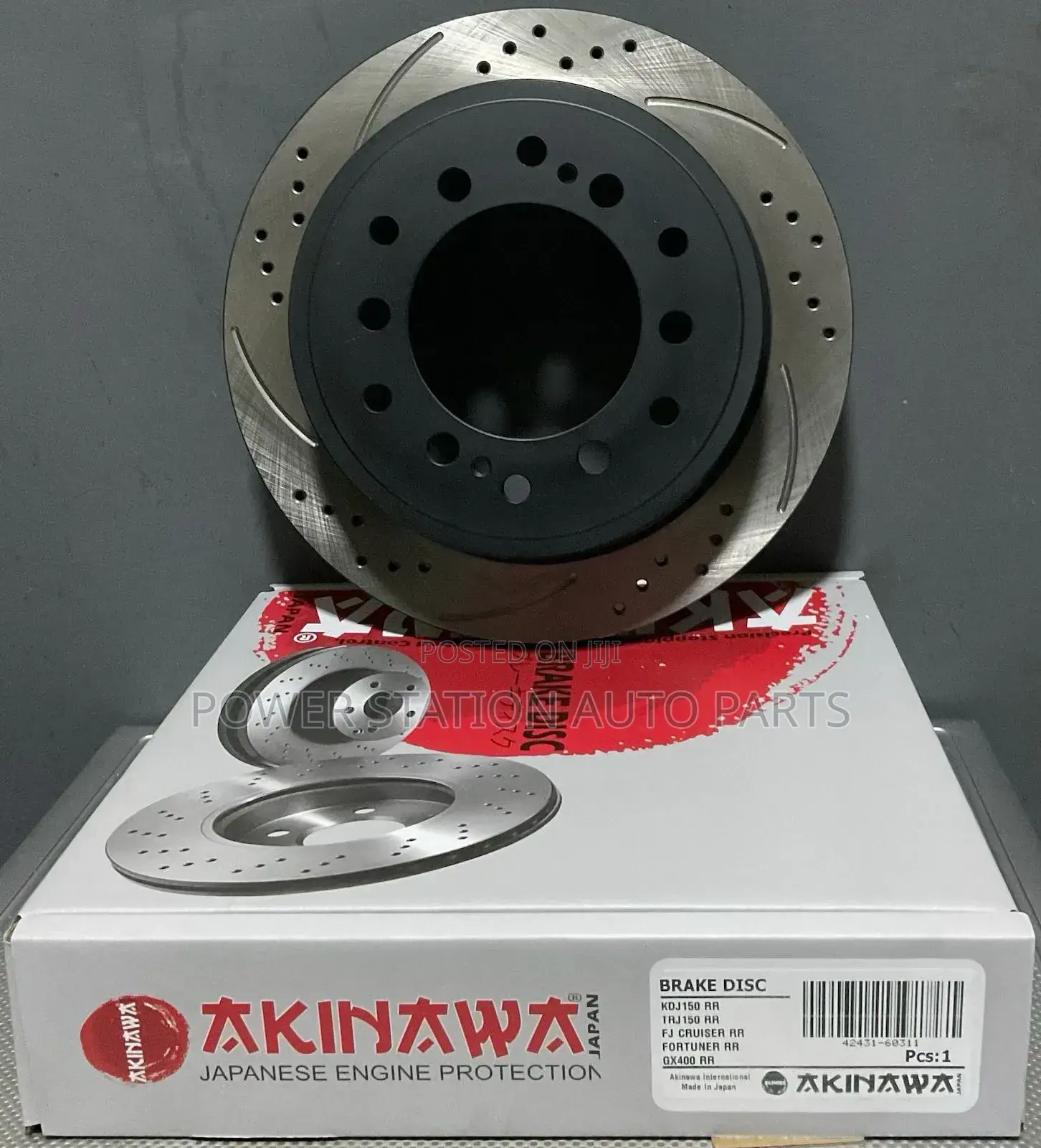 Perfomance Brake Disc Japan Landcruiser Prado