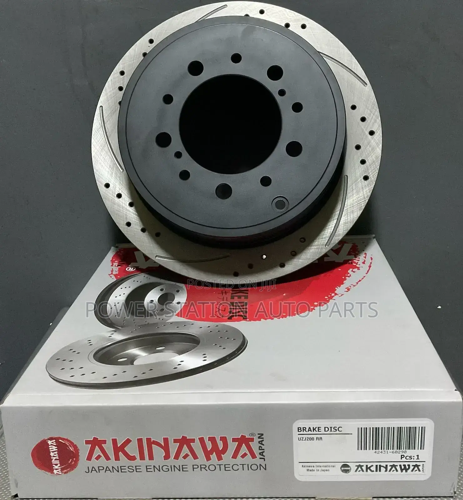 Perfomance Brake Disc Japan Landcruiser Prado