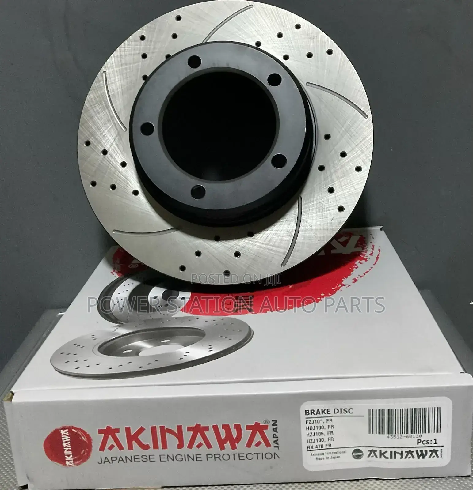 Perfomance Brake Disc Japan Landcruiser Prado