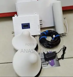 4g GSM Signal Booster With 2 Mushroom Ports