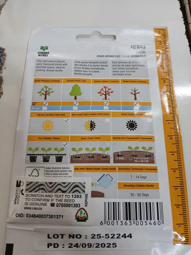 Basil Herb 1g - thumbnail 5