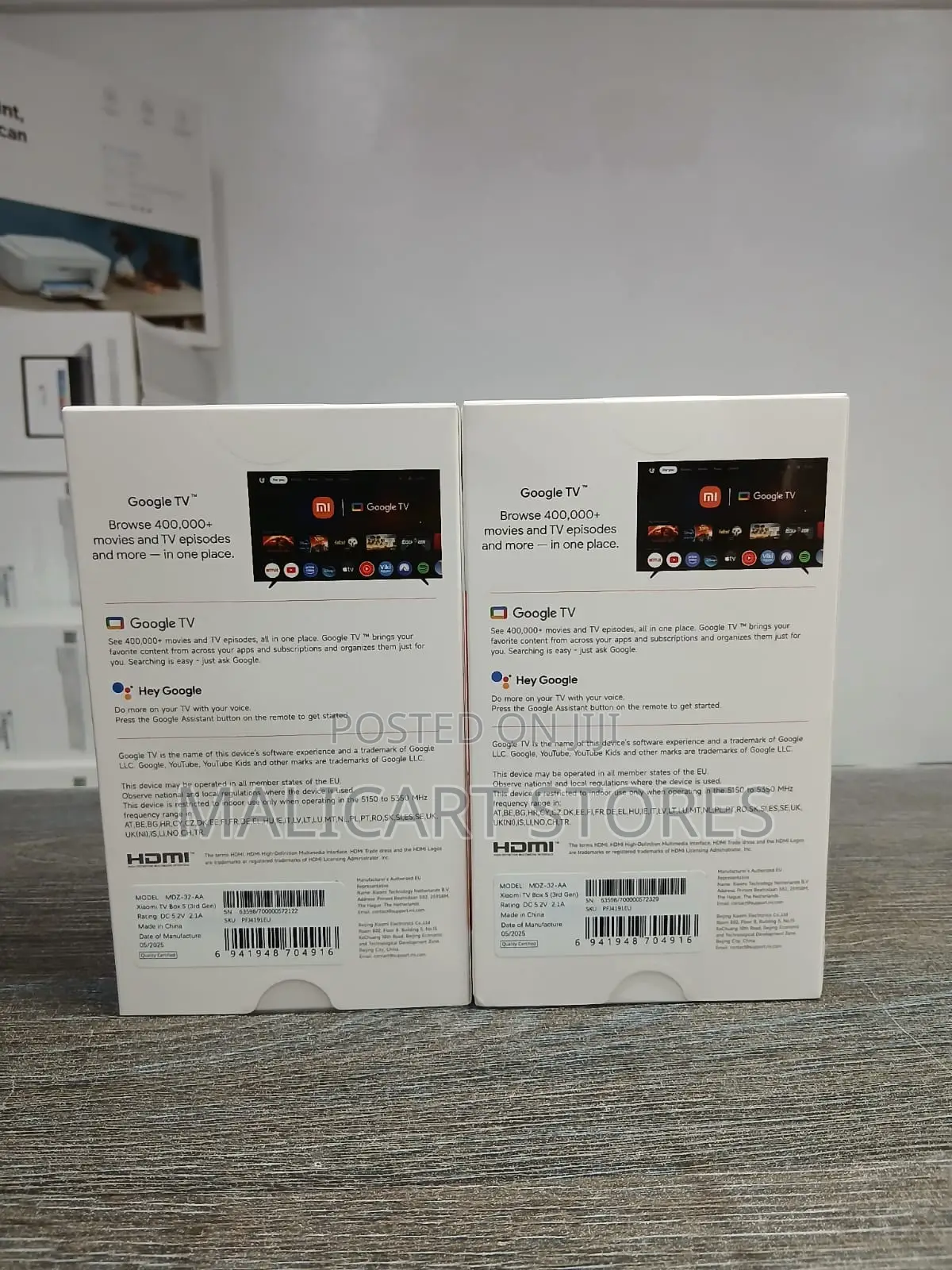Xiaomi Tv Box S 3rd Gen