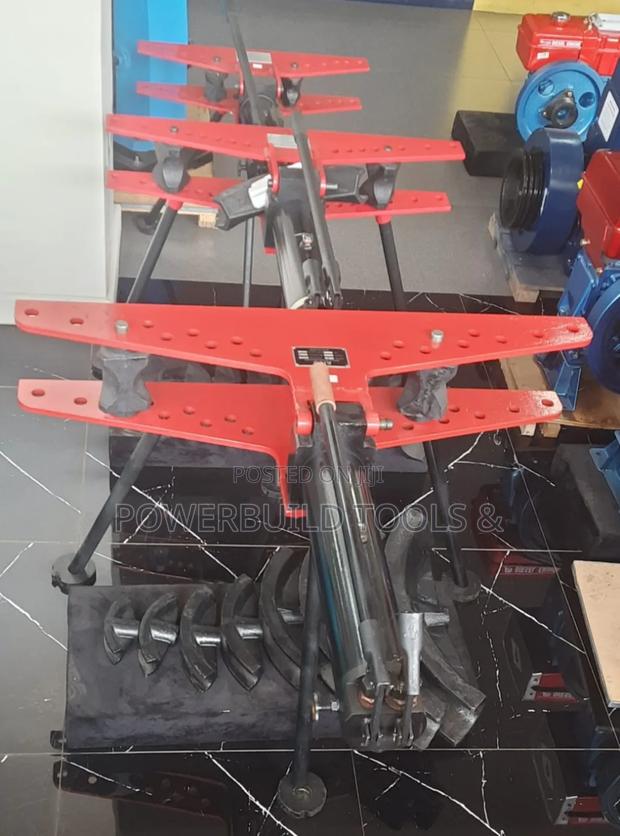 Pipe Bender Hydraulic 4" Complete With Dyes - main view