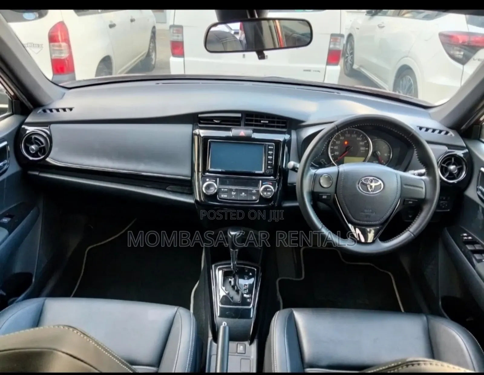 Toyota Axio for Self Drive Hire Mombasa