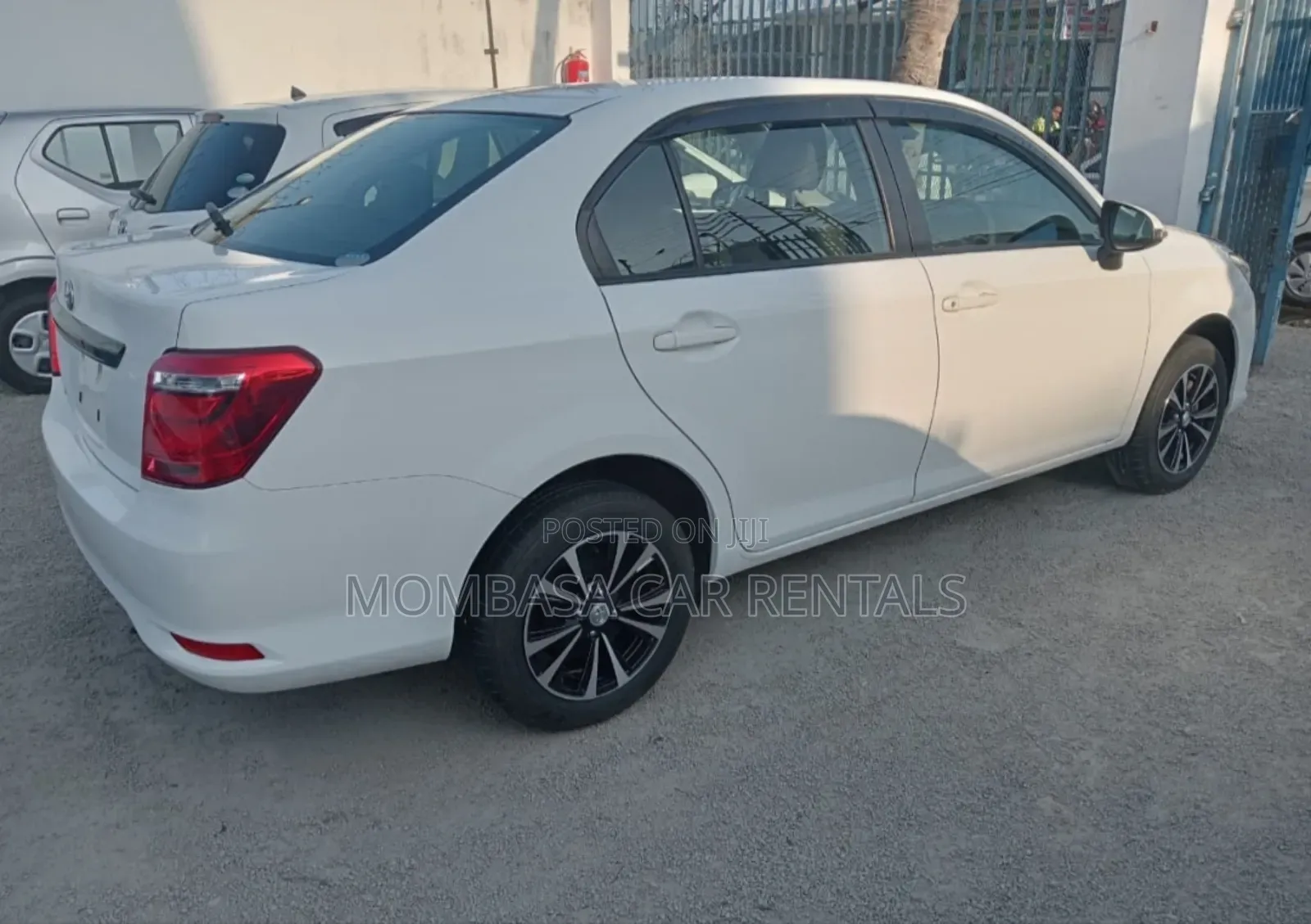 Toyota Axio for Self Drive Hire Mombasa