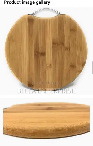 High Quality Round Bamboo Chopping Board With Handle Now Available