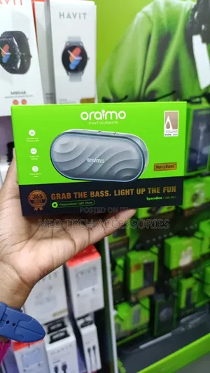 Oraimo Spacebox Wireless Portable Speaker( Fm Radio Tf Card Support