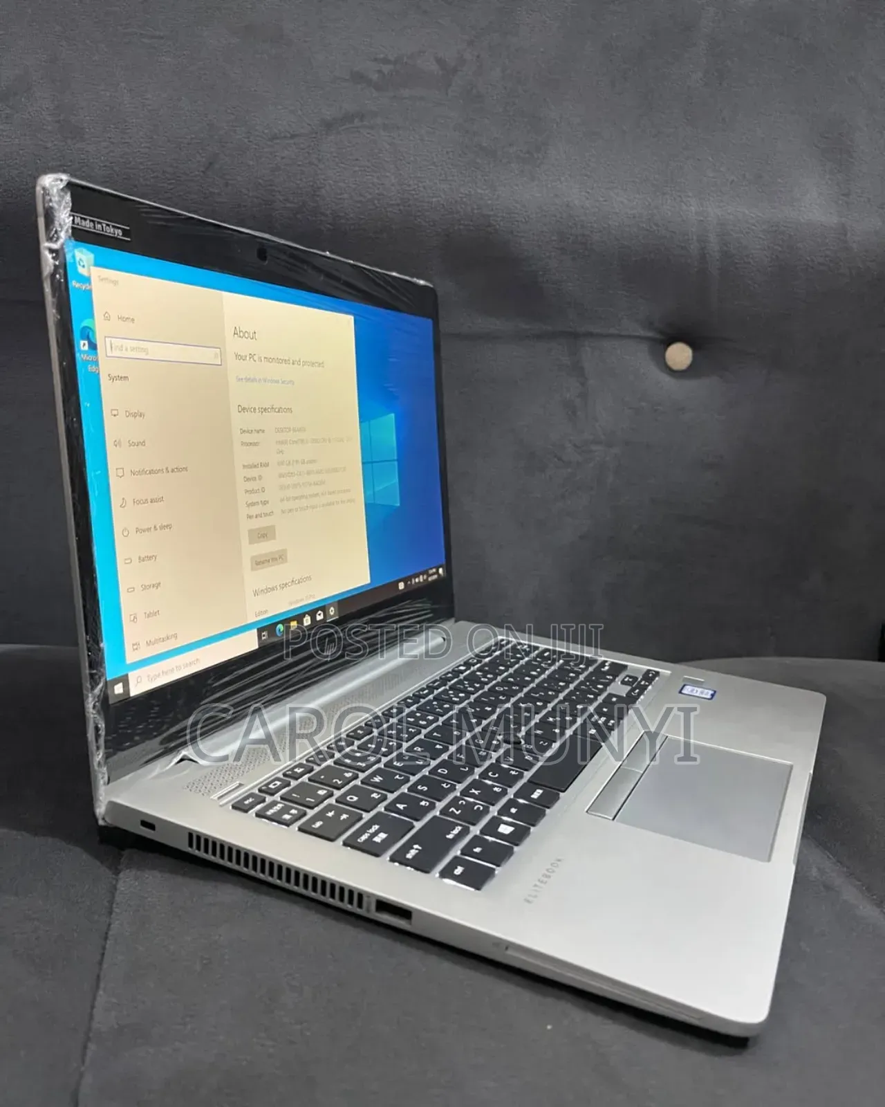 New Laptop HP EliteBook 840 G5 8GB Intel Core I5 SSD 256GB