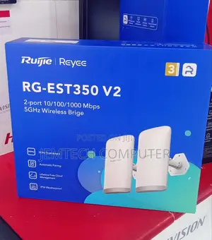 Rg-est350 V2 Ruijie 5km 5km Wireless Bridge Dual Wñ