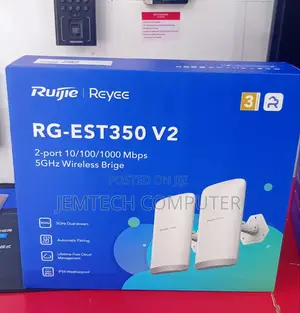 Rg-est350 V2 Ruijie 5km 5km Wireless Bridge Dual Wñ