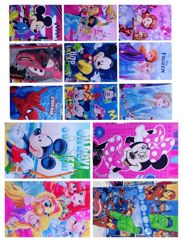 Cartoon Themed Swimming Home Use Towel - main view
