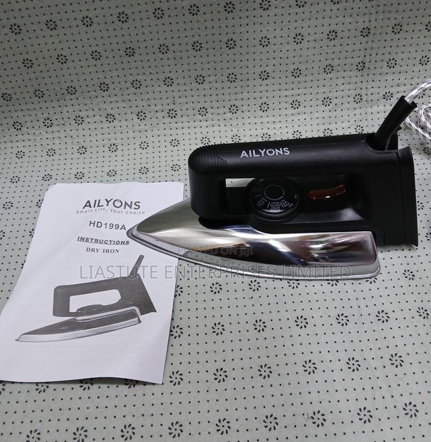 Ailyons Deluxe Dry Iron Hd199a – Non-Stick Soleplate