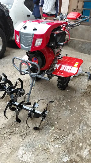 Agricultural Power Tiller 10hp With Tilling Accessory Keystart Option