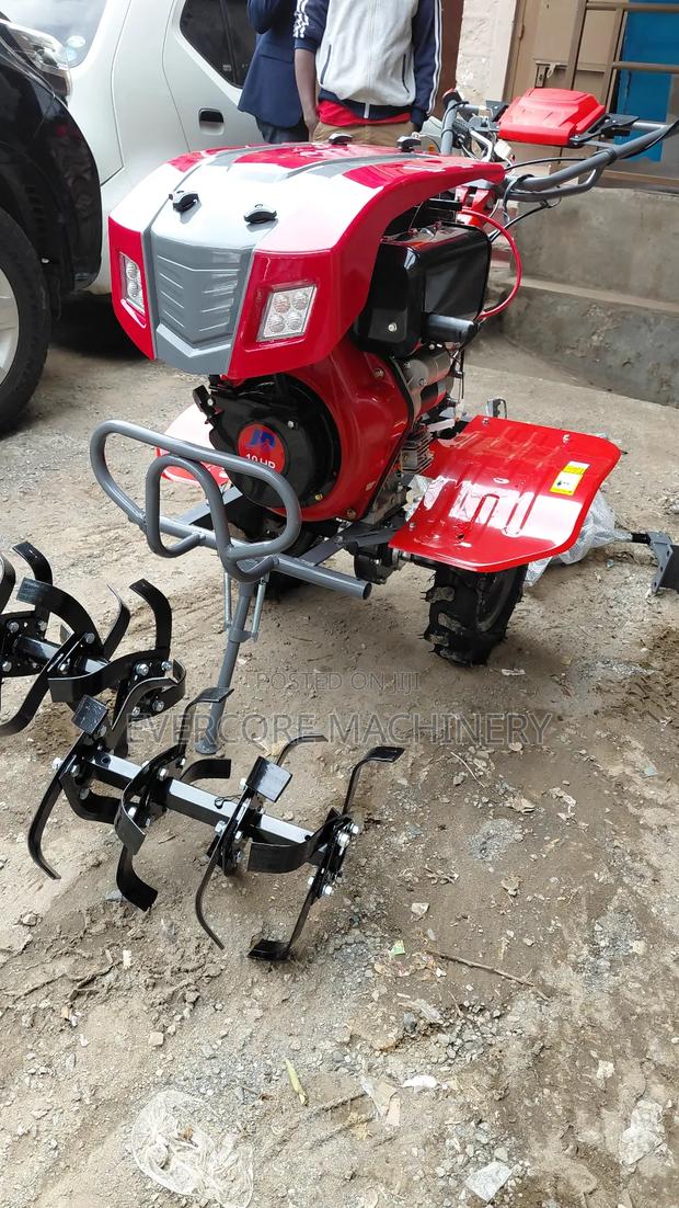 Agricultural Power Tiller 10hp With Tilling Accessory Keystart Option - thumbnail 4