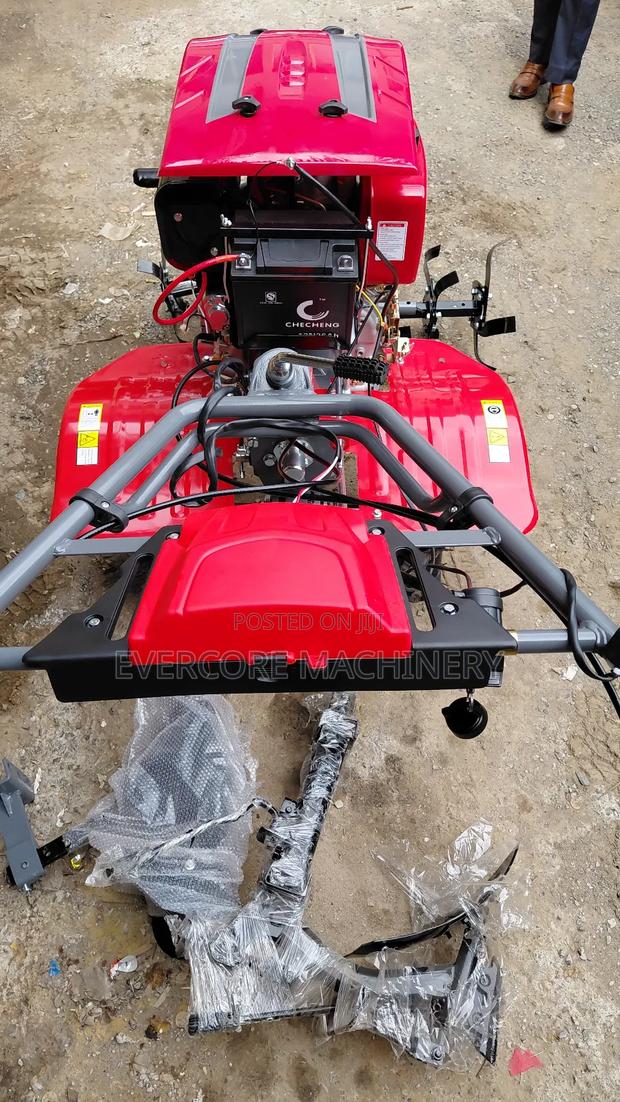 Diesel 10hp Power Tiller Machine Fully Automatic With Keystart Option. - main view