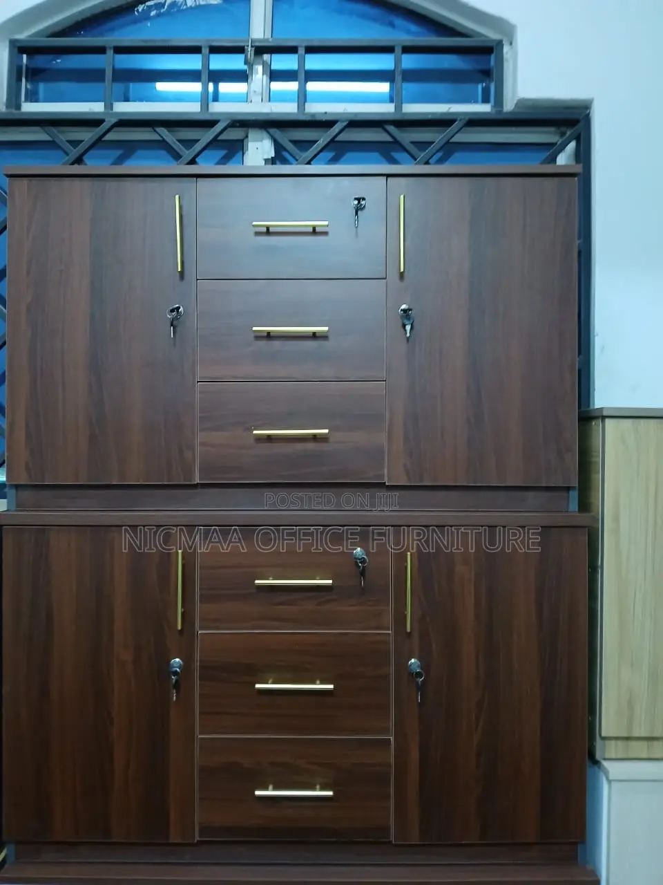 Executive Double Wooden Cabinet