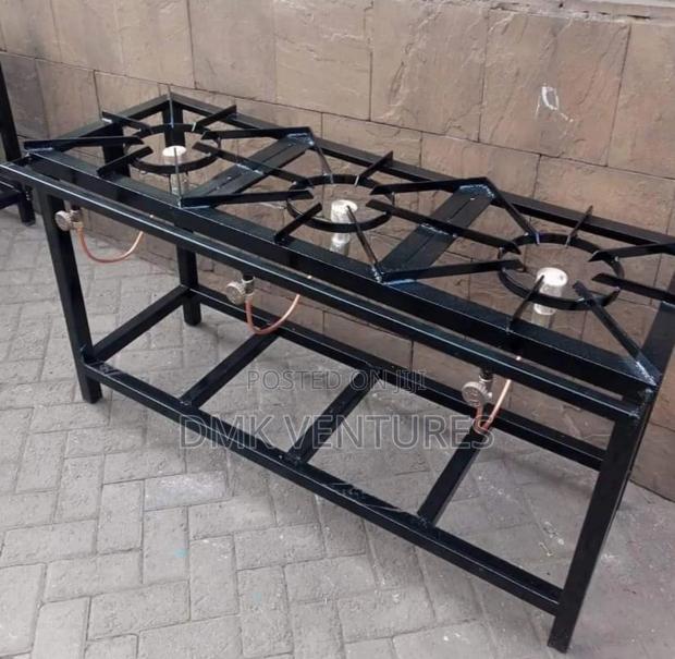 Extravagant Three Burner Gas Cooker,Mild Steel - main view