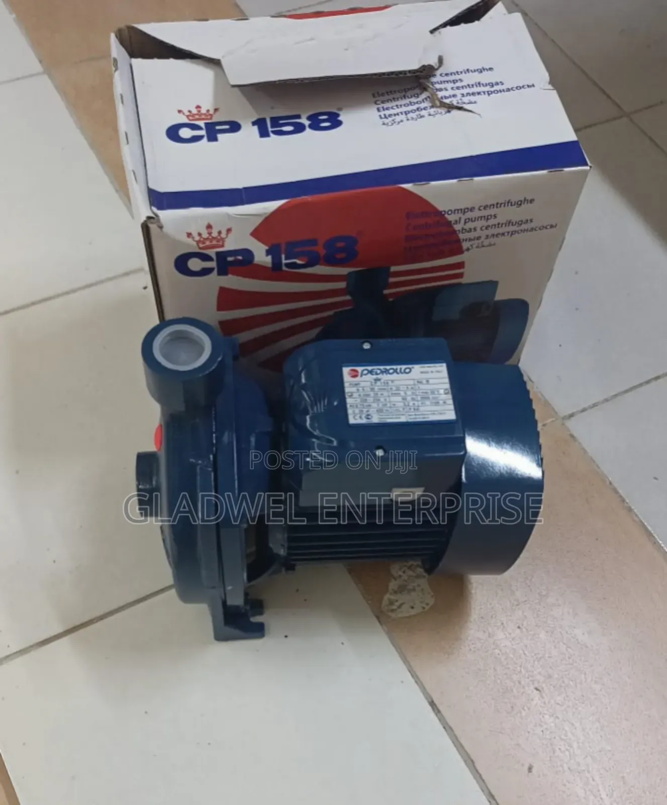 1hp Pedrollo Booster Pump/Service
