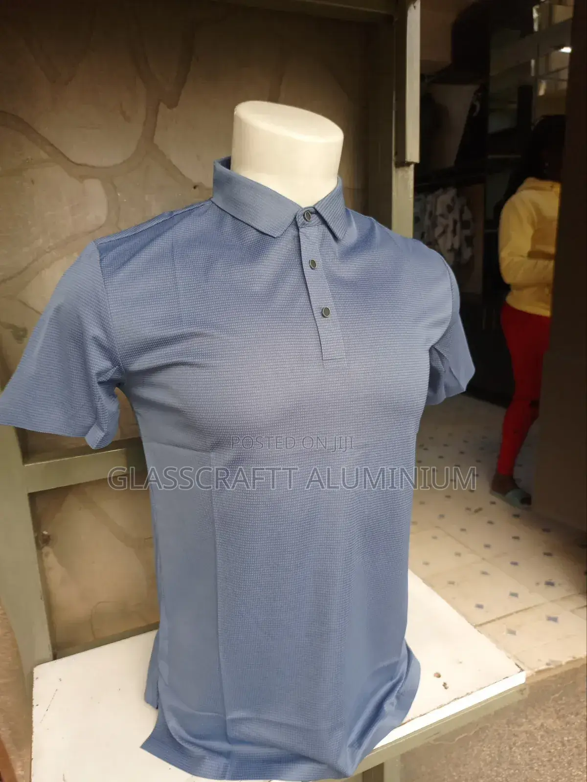 Half Buttoned Polo