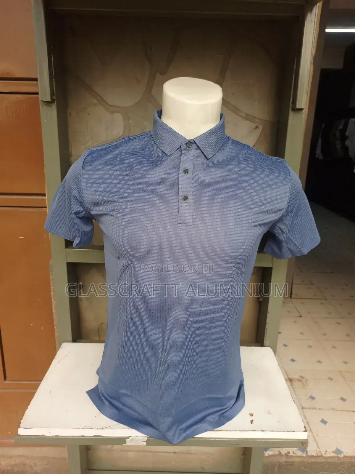 Half Buttoned Polo