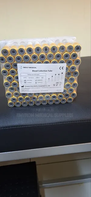 SST Tubes/Yellow Tubes Vacutainers