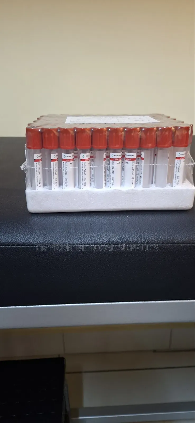 Red Tops Vacutainers