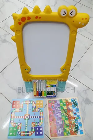 3-in-1 Drawing Board, Complete With 2 Free Games