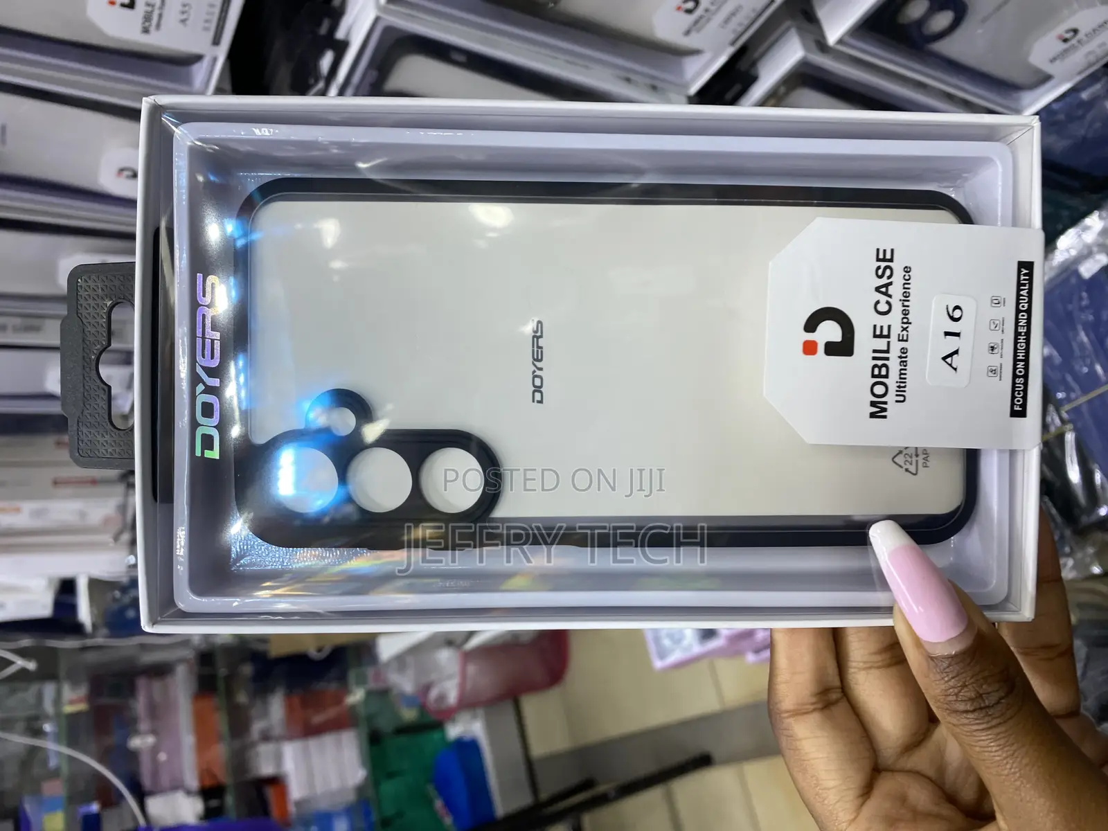 Mekish Samsung Galaxy A15 5g|Doyers Acrylic Armor Elegant Matte Finish