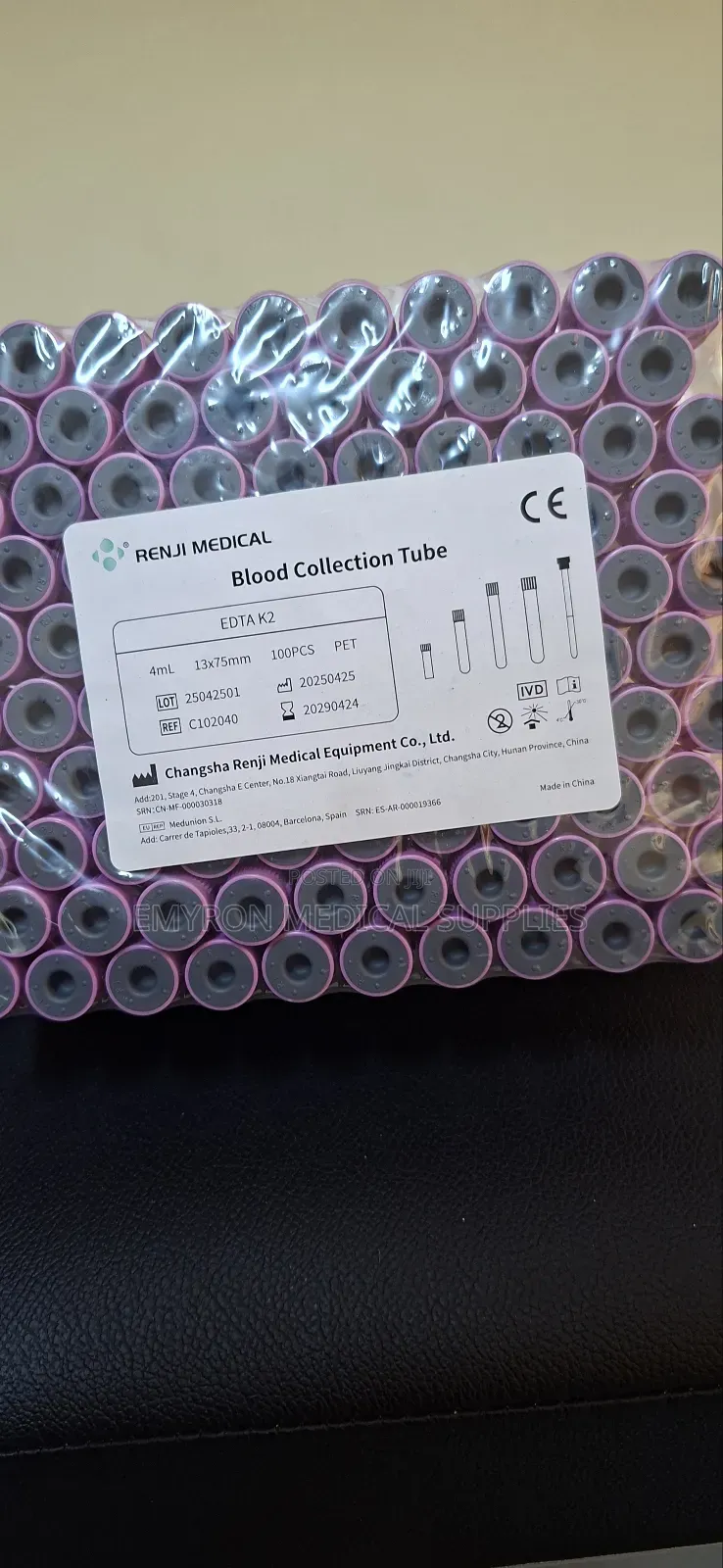 Purple Top Vacutainers