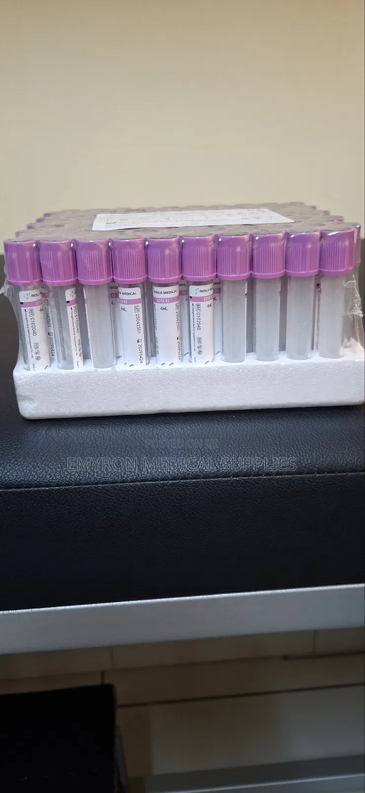Purple Top Vacutainers