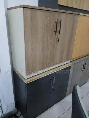 Modern Dual-Tone Cabinet